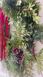 Load and play video in Gallery viewer, Festive Christmas Wreaths
